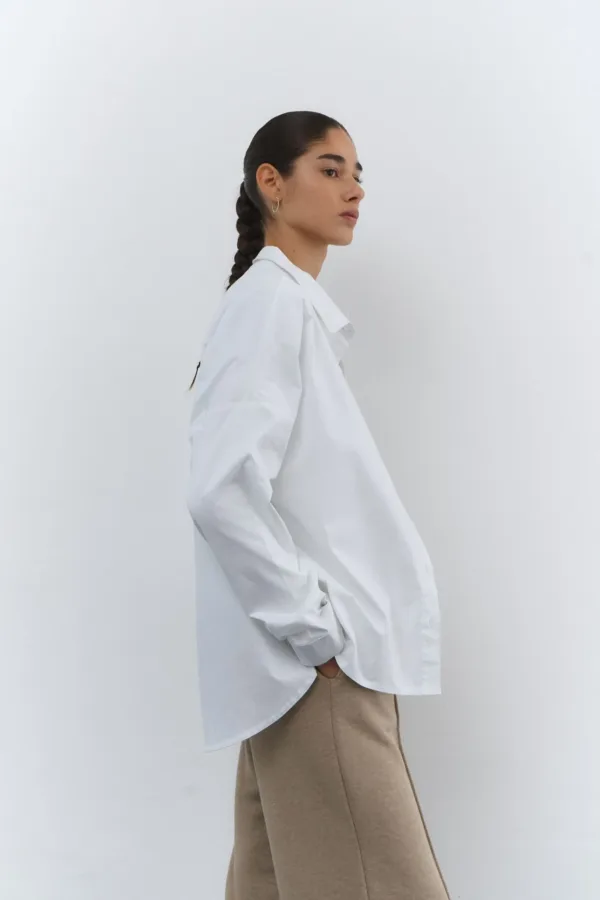 CAMISA POPLIN OVER LISO (VERANO)