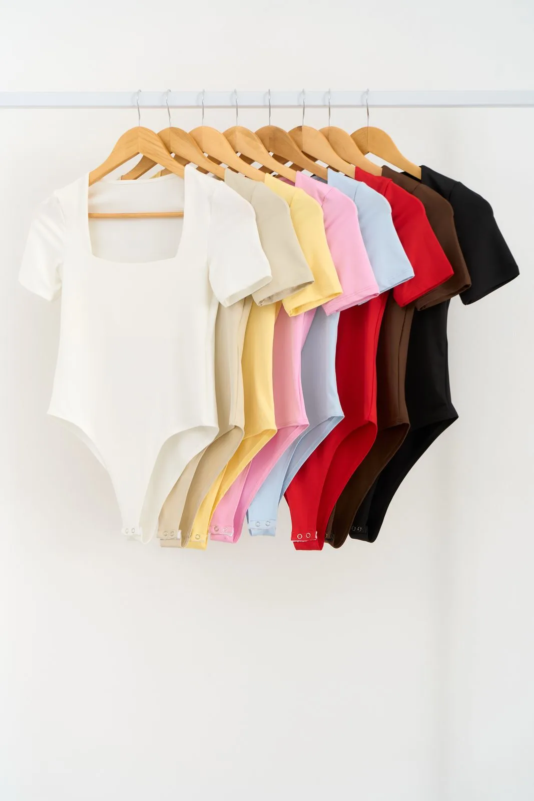 BODY MANGA CORTA ESCOTE CUADRADO - Imagen 7