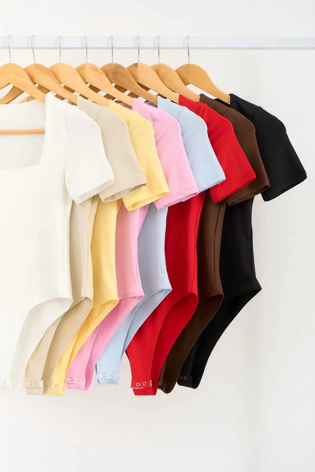 BODY MANGA CORTA ESCOTE CUADRADO - Imagen 8