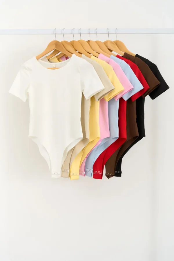 BODY MANGA CORTA ESCOTE REDONDO