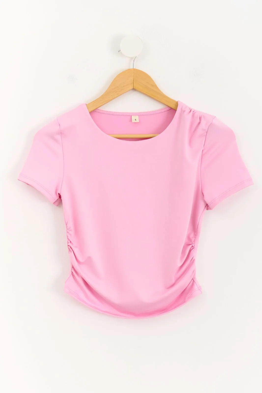 REMERA MICROFIBRA FRUNCIDA - Imagen 7