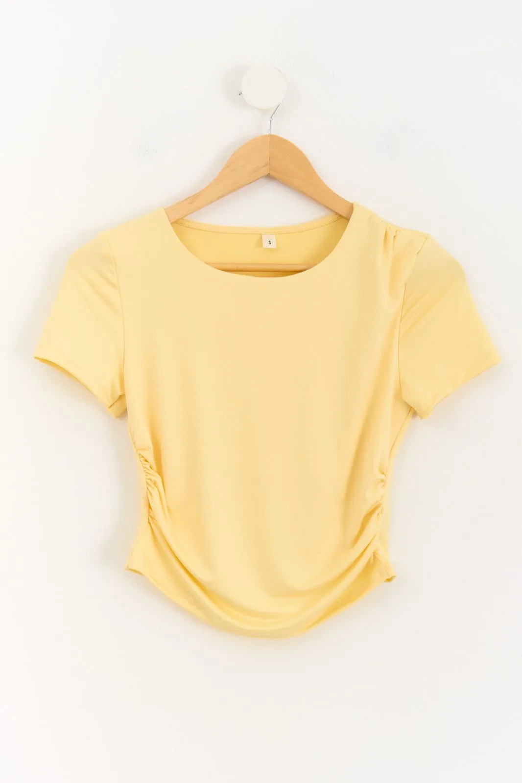 REMERA MICROFIBRA FRUNCIDA - Imagen 5