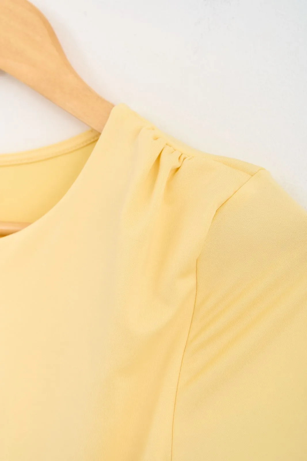 REMERA MICROFIBRA FRUNCIDA - Imagen 4