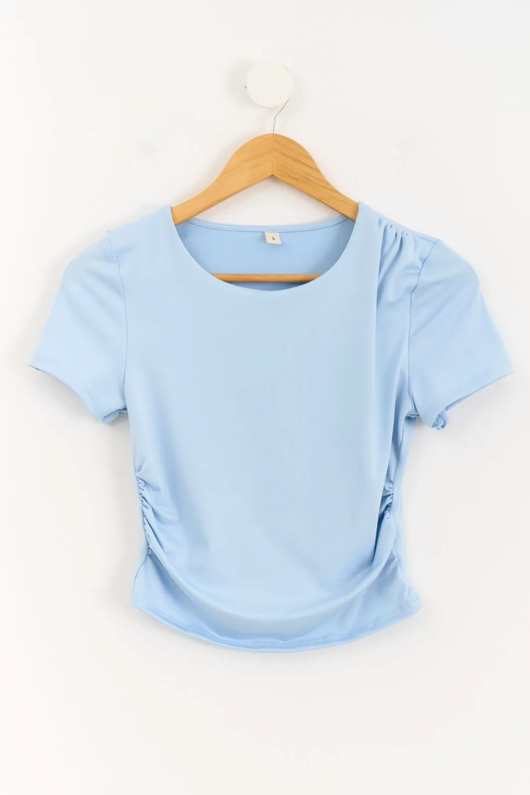 REMERA MICROFIBRA FRUNCIDA - Imagen 8