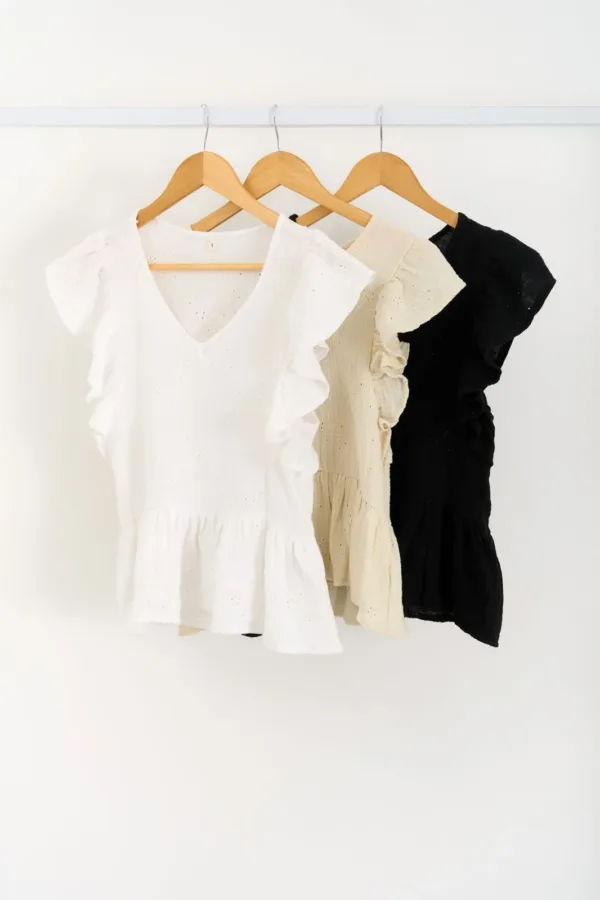 BLUSA VOLADOS BAMBULA BORDADO