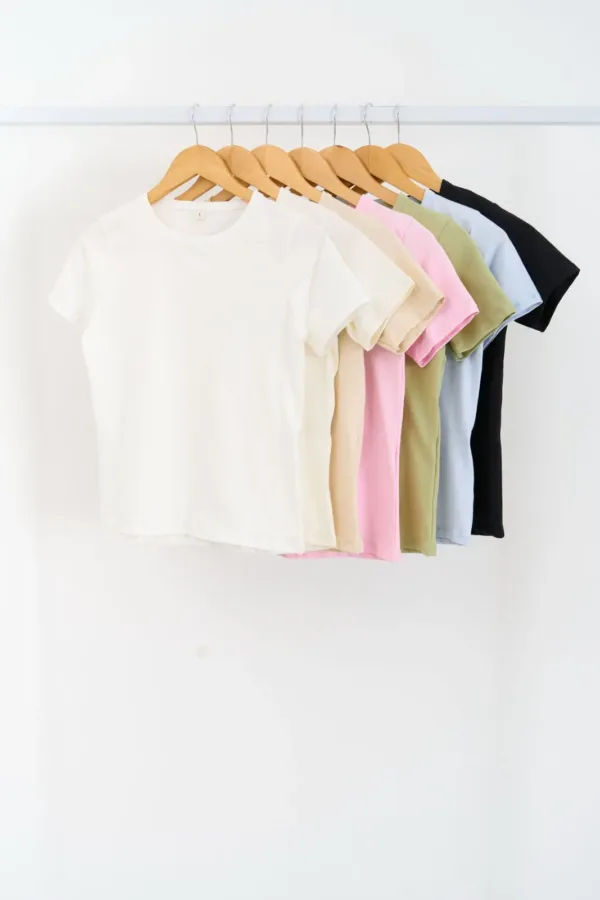 REMERA ALGODON CON LYCRA