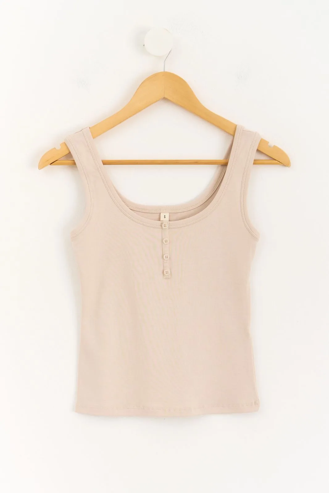 MUSCULOSA MORLEY RIB FALSO BOTON - Imagen 7
