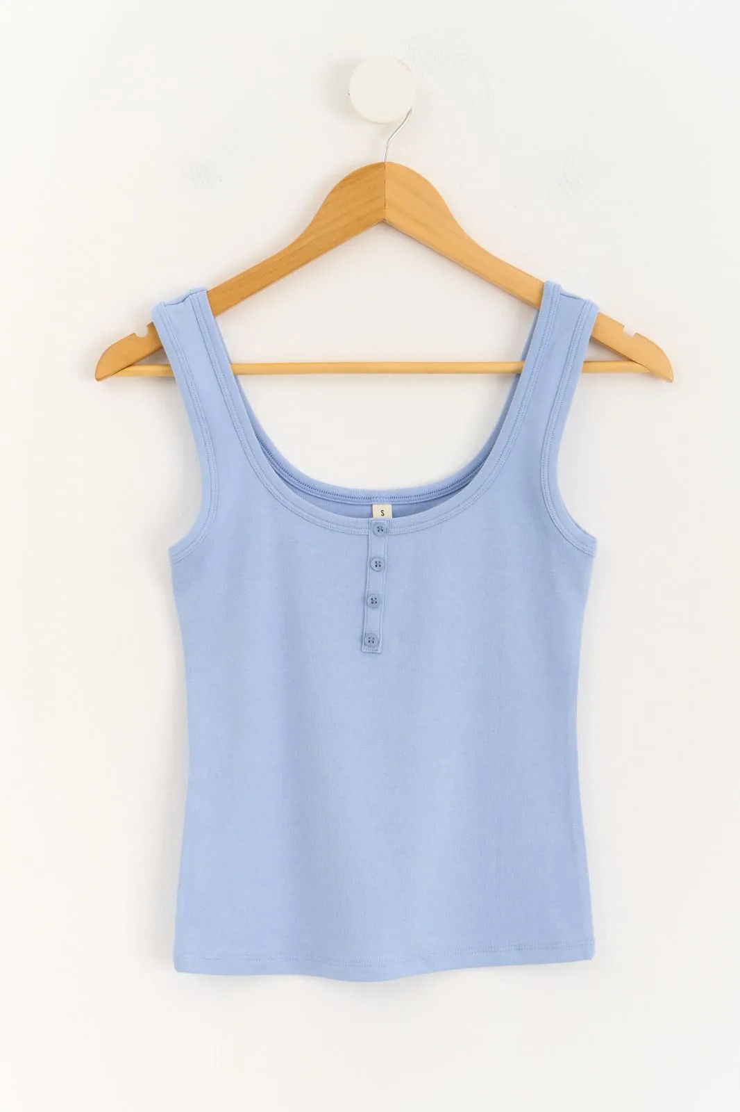 MUSCULOSA MORLEY RIB FALSO BOTON - Imagen 9