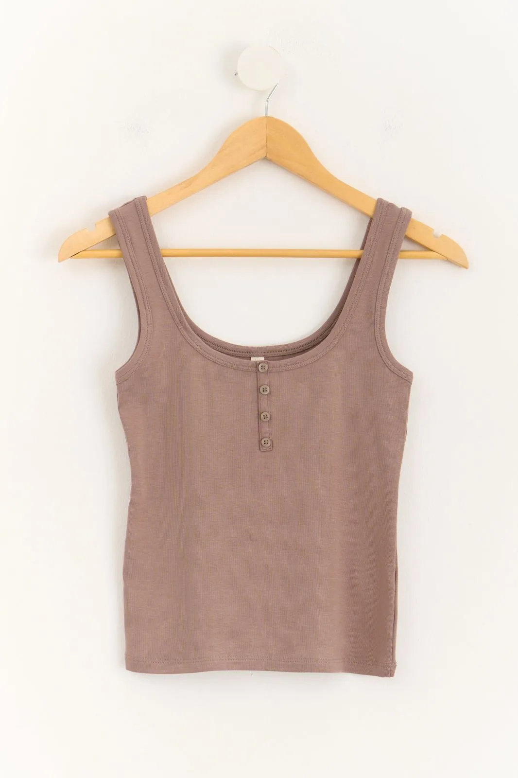 MUSCULOSA MORLEY RIB FALSO BOTON - Imagen 10