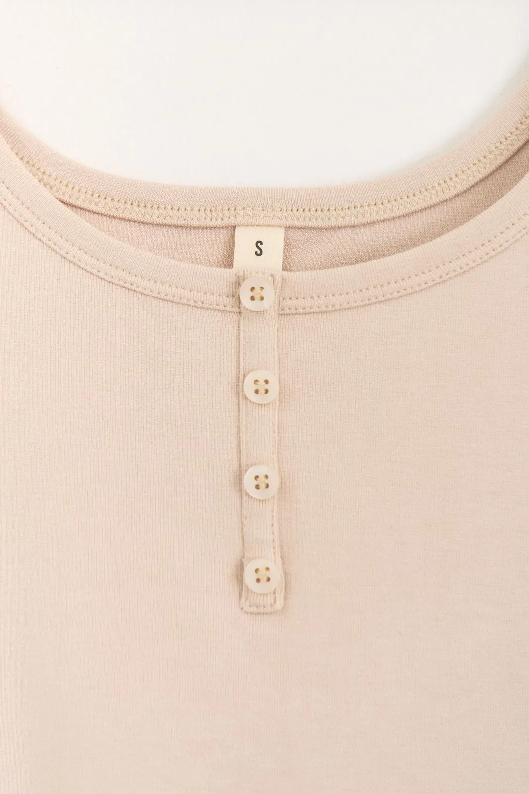 MUSCULOSA MORLEY RIB FALSO BOTON - Imagen 5