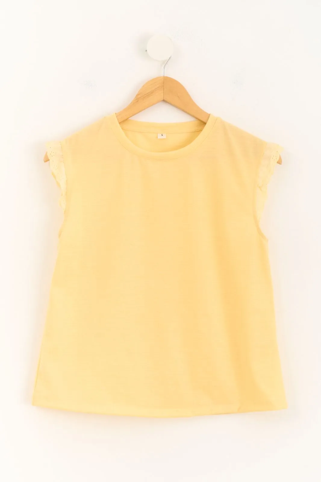 MUSCULOSA JERSEY FLAME CON PUNTILLA - Imagen 5