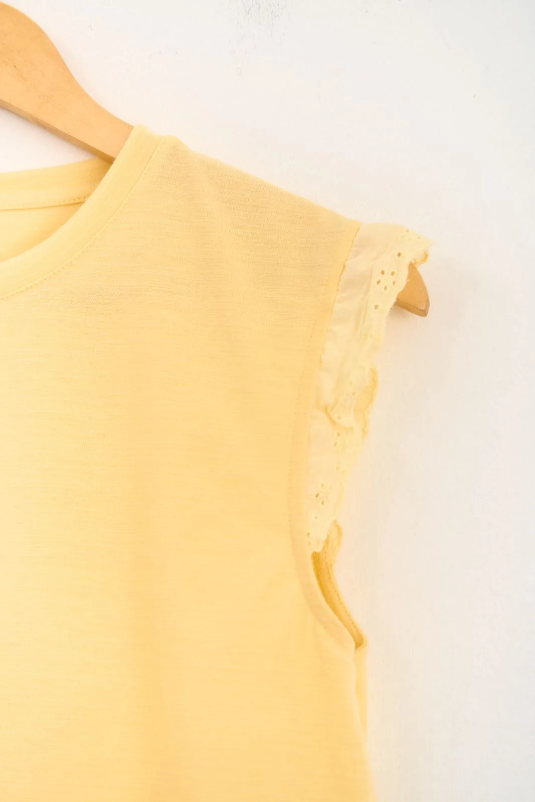 MUSCULOSA JERSEY FLAME CON PUNTILLA - Imagen 6