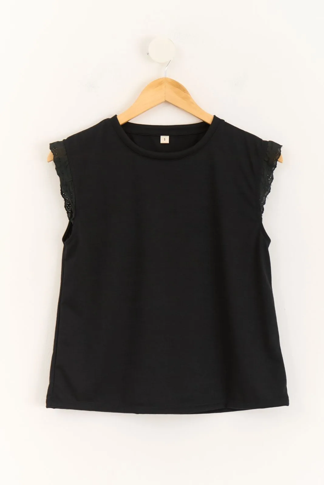 MUSCULOSA JERSEY FLAME CON PUNTILLA - Imagen 8