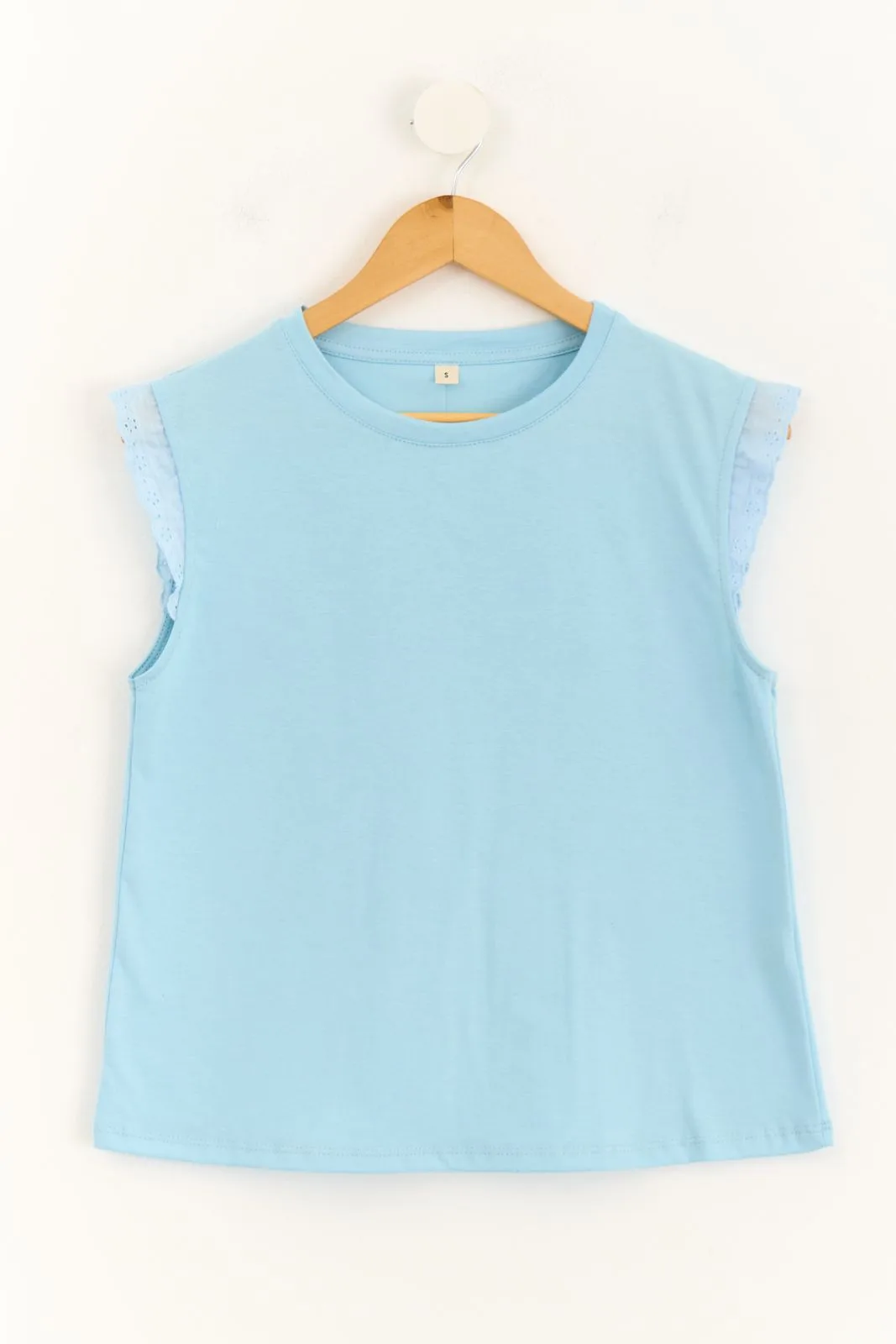 MUSCULOSA ALGODON CON PUNTILLA - Imagen 10