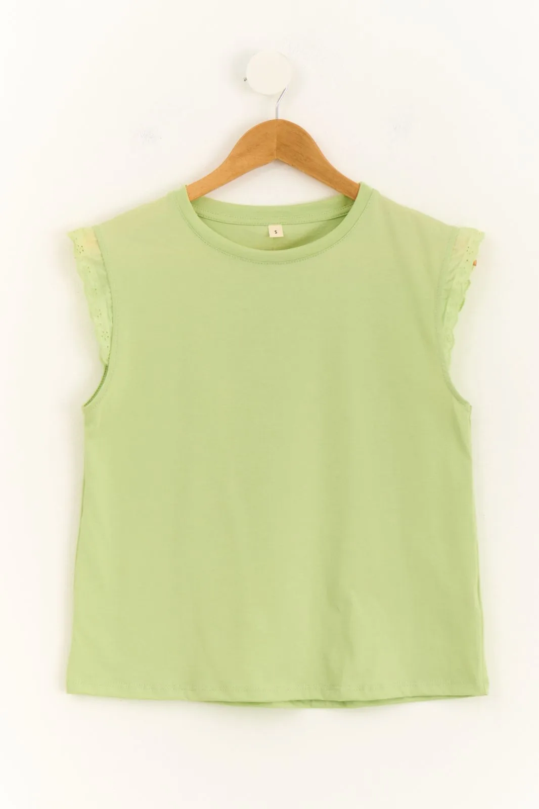 MUSCULOSA ALGODON CON PUNTILLA - Imagen 9