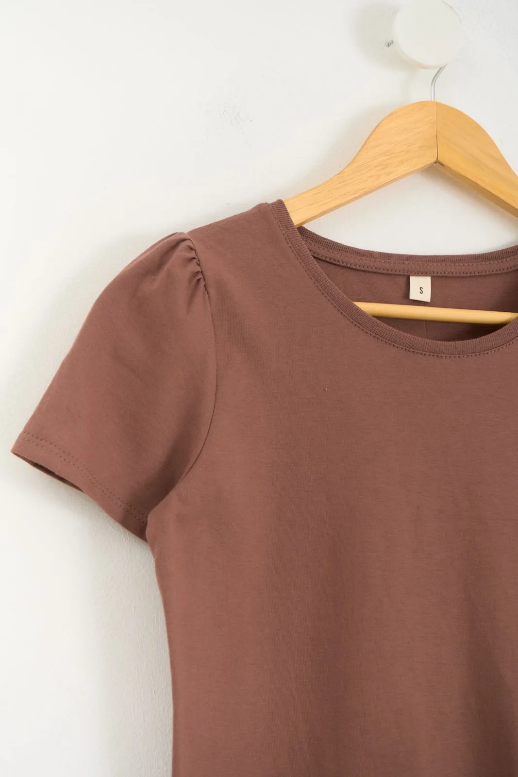 REMERA ALGODON CON FRUNCE - Imagen 9