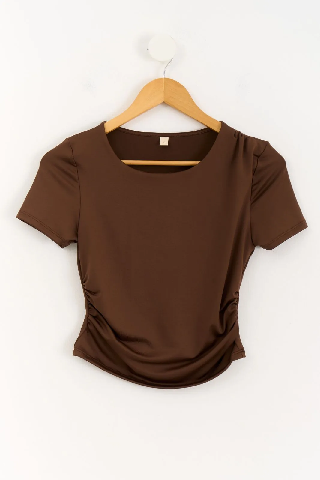 REMERA MICROFIBRA FRUNCIDA - Imagen 10