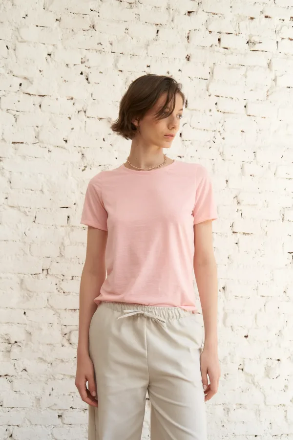 REMERA JERSEY FLAME CUELLO REDONDO