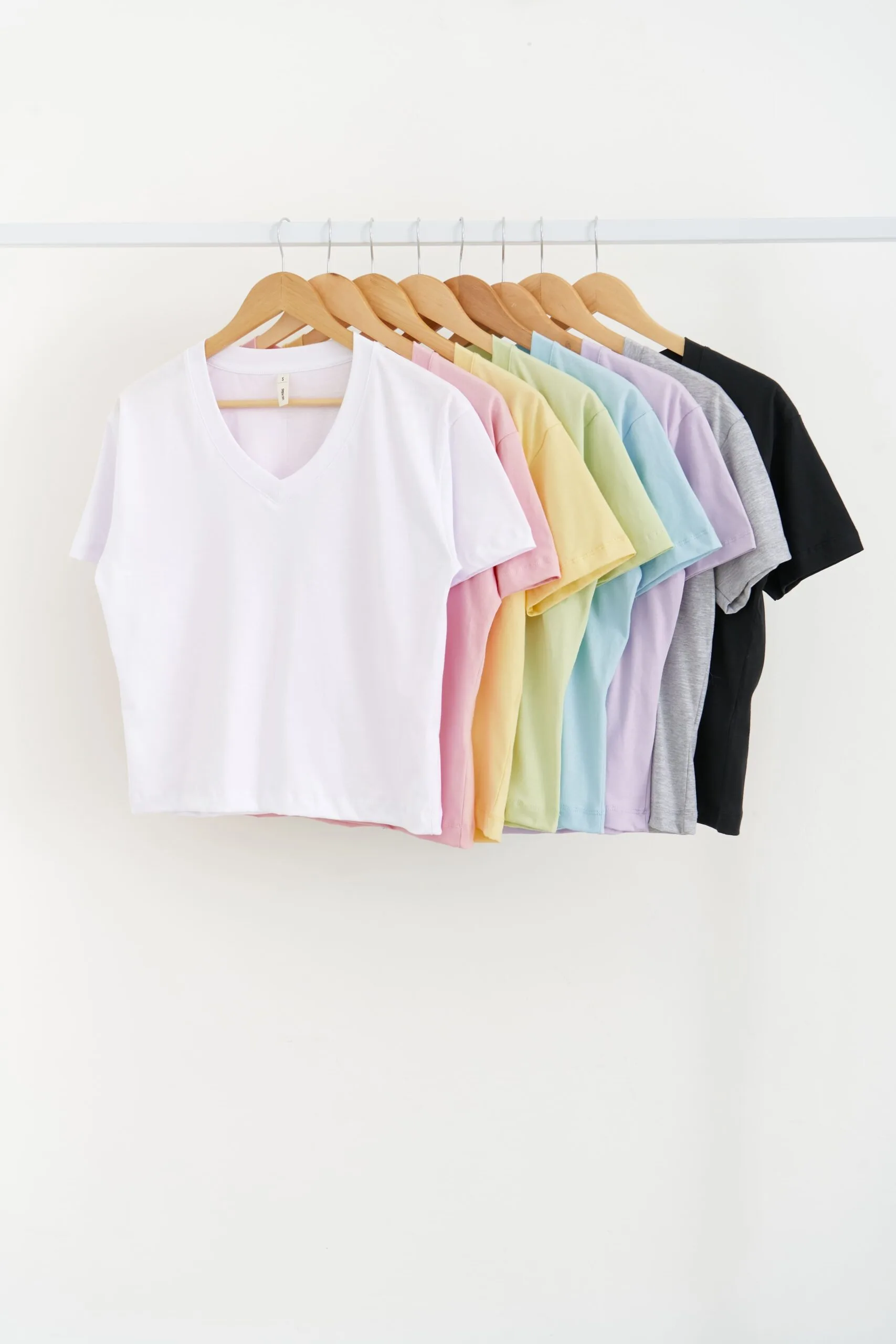 REMERA ALGODON CUELLO V - Imagen 7