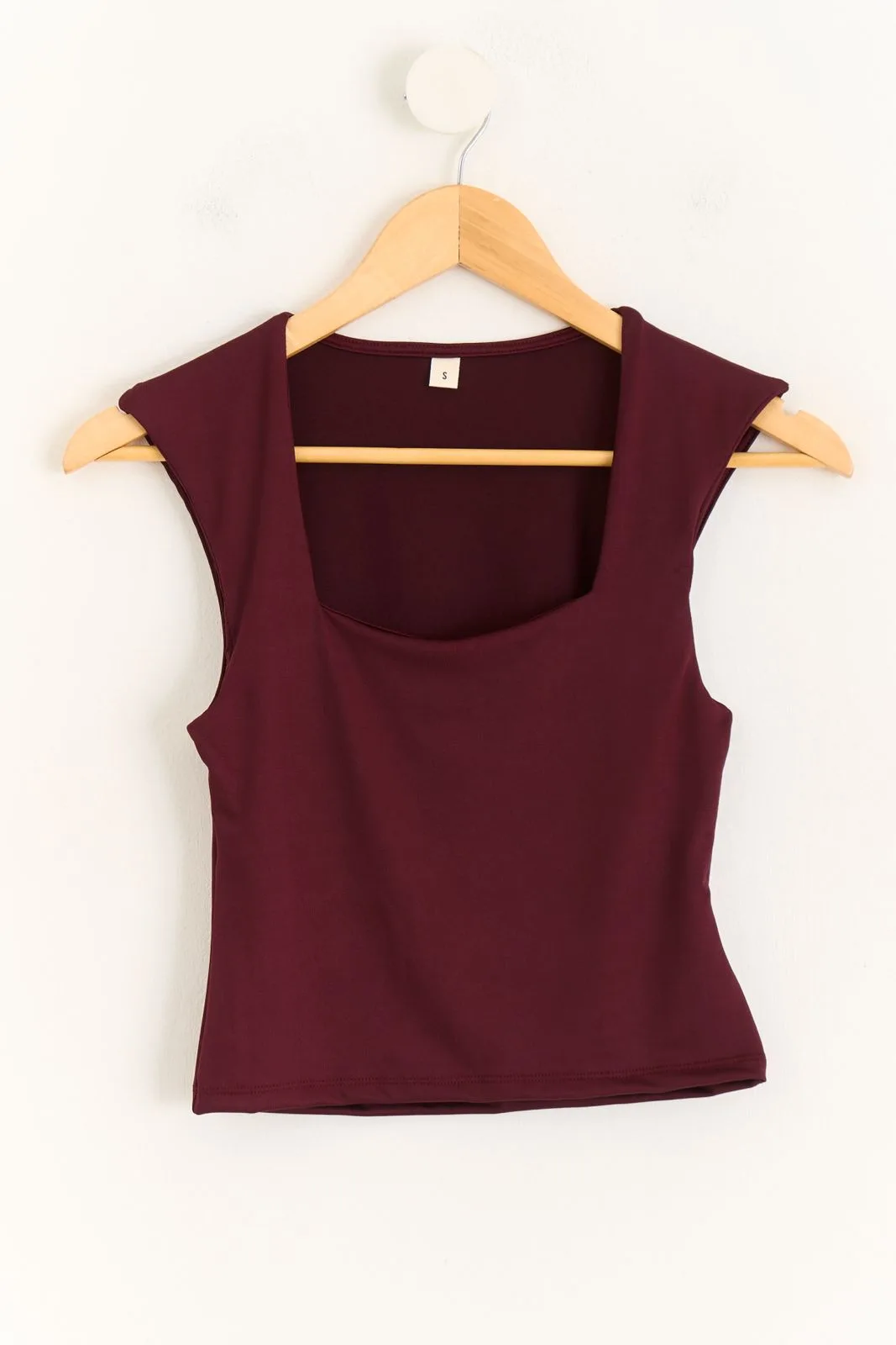 TOP MICROFIBRA CUELLO CUADRADO - Imagen 4