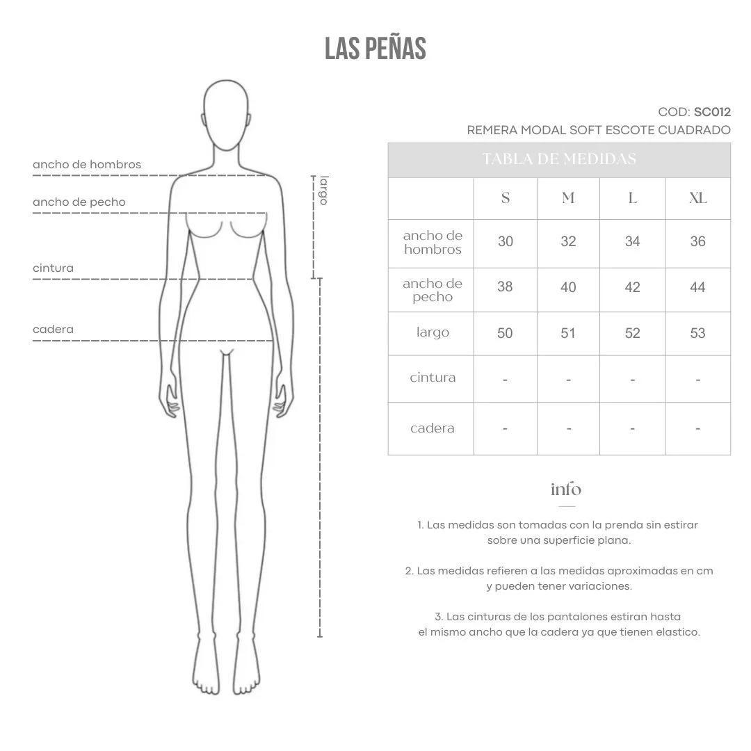 REMERA MODAL SOFT ESCOTE CUADRADO - Imagen 17