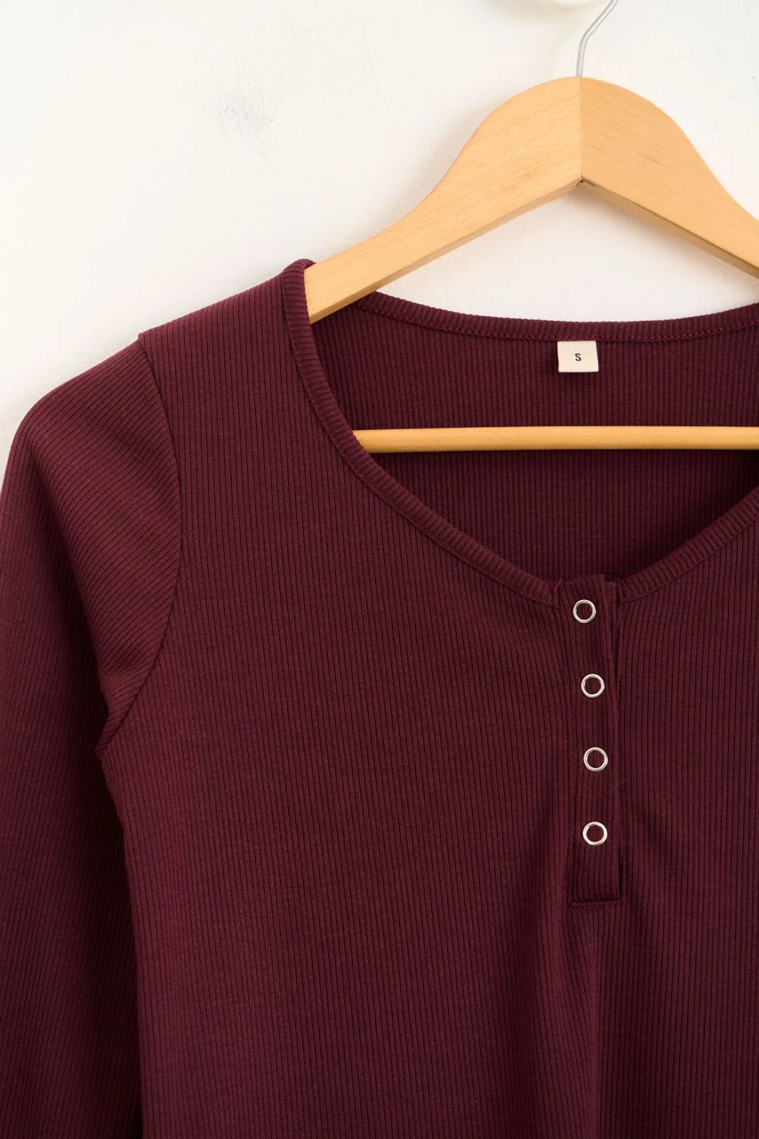 MANGA LARGA MORLEY CON BROCHES - Imagen 5