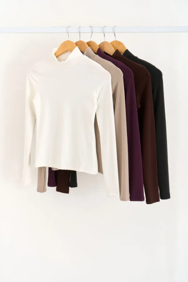 MEDIA POLERA RIB SOFT CON ETIQUETA